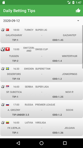 Daily Betting Tips