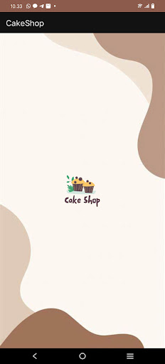Android application Cake Shop screenshort
