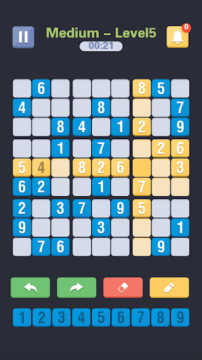 Sudoku Puzzle Game - Classic Screen 2