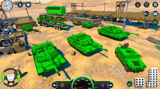 US Army Transport Truck Game
