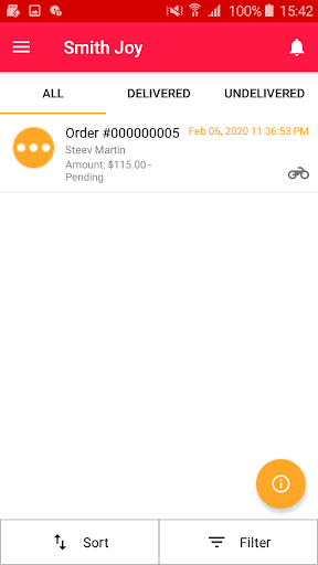 VendorHyperlocal Food Delivery