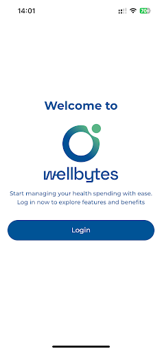 Android application Wellbytes screenshort