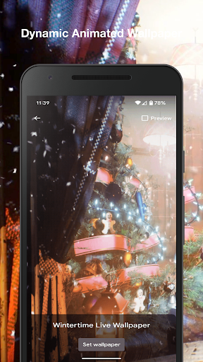 Wintertime Live Wallpaper Screen 2