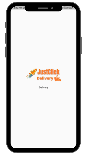 Android application JustClick - Delivery Partner screenshort