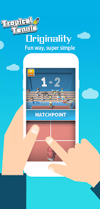 Tropical Tennis Apk Mod for Android [Unlimited Coins/Gems] 2