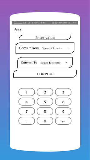 Unit Converter Screen 2