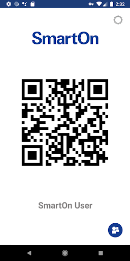 SmartOn QR (2D Code Auth) Screen 2