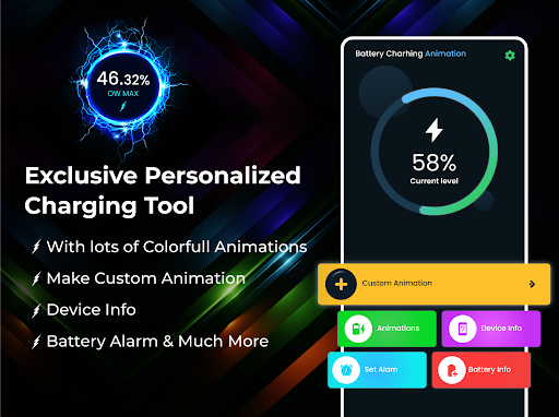 Battery Charging Animation Screen 2