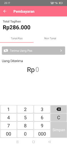 Kasir Pos - Catatan Penjualan