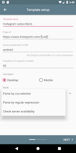 Quantool: html-parser & website monitor with alert (PRO) 1.4.3 Apk 2