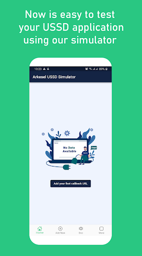 Arkesel USSD Simulator Screen 2