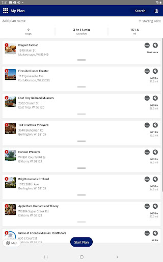 Screenshot of Visit Lake Geneva