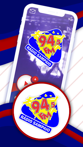 Android application Radio Sampaio screenshort