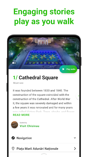 Chișinău Tour Guide:SmartGuide Screenshot 2 - AppWisp.com