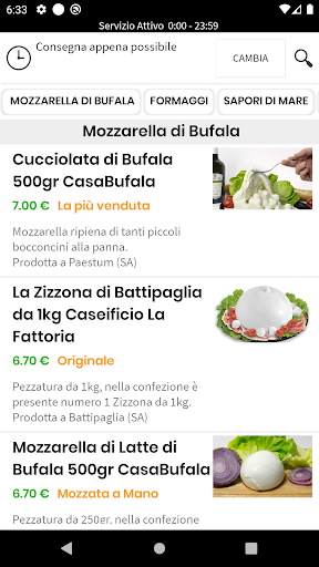 CasaBufala Screen 2