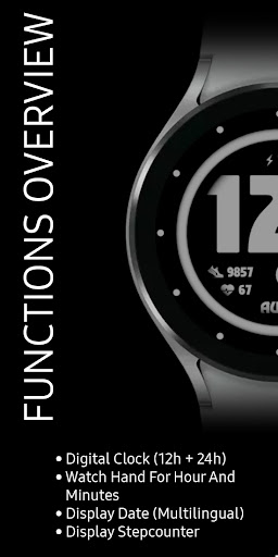 JK_55 [Watch Face] Wear OS Screen 3