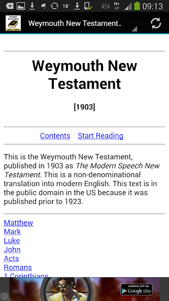 Weymouth New Testament 
