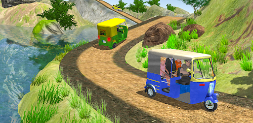 Tuk Tuk Driving Rickshaw Games cover