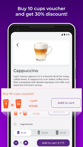 Android application COFYZ. App me in. screenshort