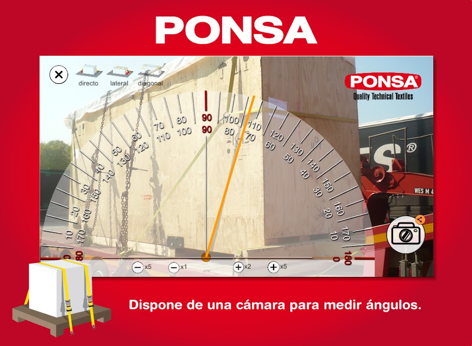 #4. CALCULADORA CARGAS (Android) Podle: Industrias Ponsa