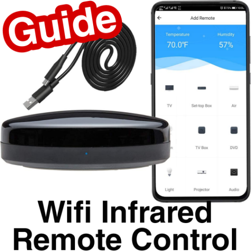 wifi infrared remote guide logo