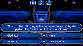 Millionaire TV Read Question - Screenshot 3