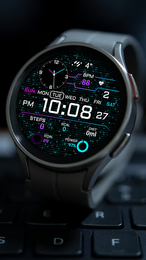 Hybrid MATRIX Animated Watch