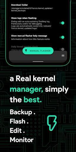 Franco Kernel Manager screenshot 5