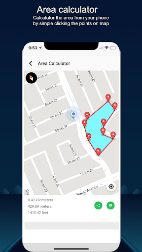 GPS Navigation Satellite Maps