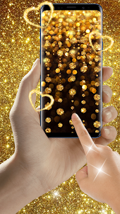 Gold Live Wallpapers 3D