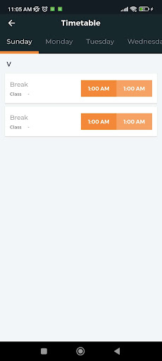Yeldemy Student/Teacher App Screen 3