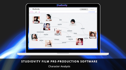 Screenshot of Studiovity - Film Screenplay