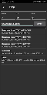 Network Scanner Capture d'écran