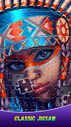 Android application JigsawCraft: Carnival Puzzles screenshort