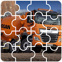 jigsaw concrete mixer truck