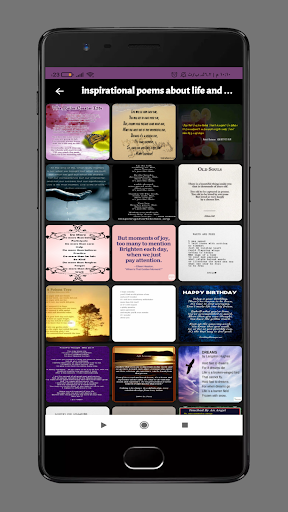 inspirational poems about life Screen 2