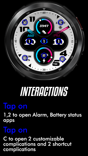 Classic - Hybrid  watch face