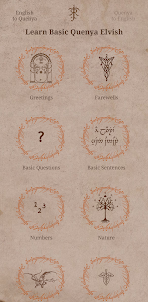 Learn Quenya Elvish Language