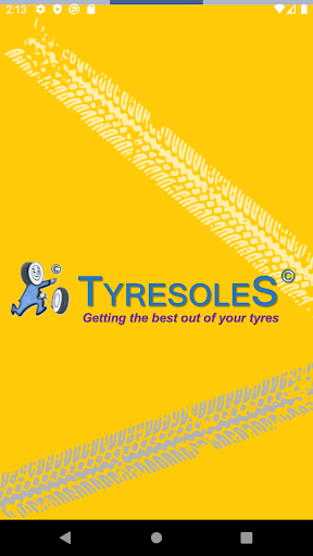 Android application Tyresoles screenshort