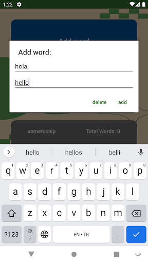 Word cards | Language learning Screen 3