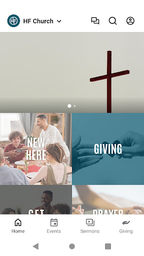 Android application Harrison Faith AOG screenshort