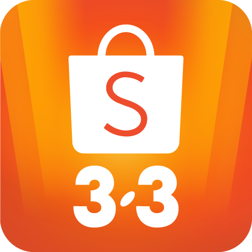 Logo Shopee 3.3 Mega Shopping Sale