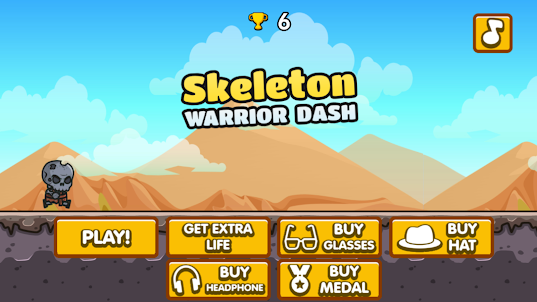 Skeleton Warrior Dash