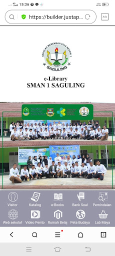 e-Library SMAN 1 Saguling