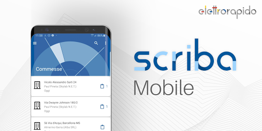 Android application ElettroRapido Scriba Mobile screenshort