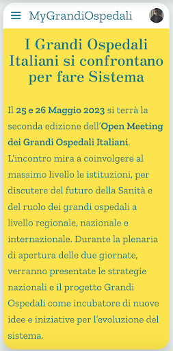 MyGrandiOspedali Screen 3