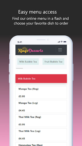 Kings Desserts Screen 3