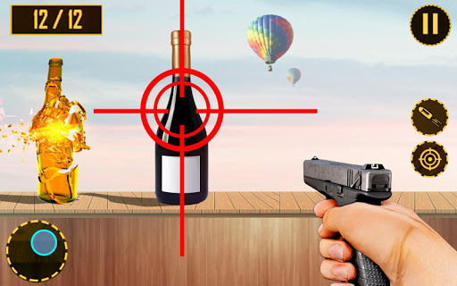 Android application Sniper Bottle Shooting Games screenshort