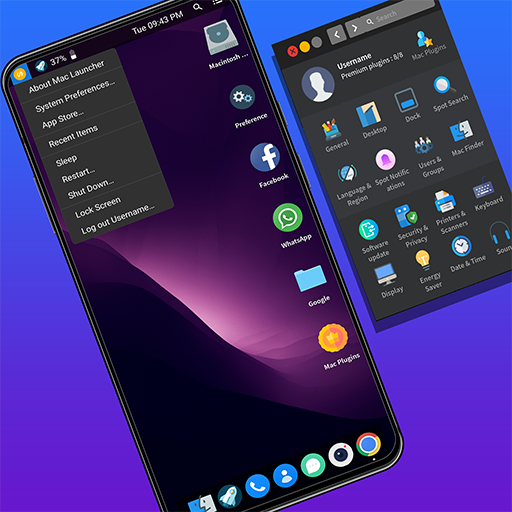 Download Lanceur Mac - Lanceur Mac OS 1.5.02 Apk for android