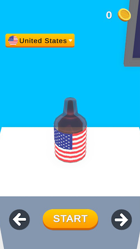 Android application Bottle Battle screenshort